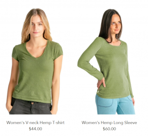 hemp clothing for women
